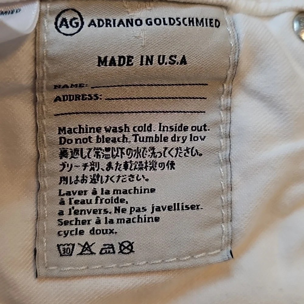 AG Stevie Roll-Up Jeans Made In USA - Picture 10 of 10